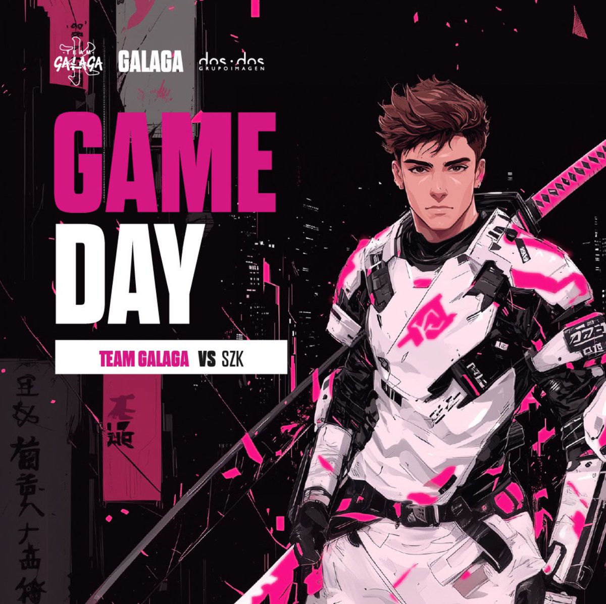¡Hoy es día de partido! ⚡🔥 Team Galaga se enfrenta a <a href="/SuzakuEsports/">SZK Esports</a> 

💥 Prepárense para la acción, las jugadas maestras y la emoción de la competencia.

📺 twitch.tv/circuitotormen…

📅 No se lo pierdan, ¡vamos con todo! 💪

🎯 #GalagaGaming #VamosGalaga