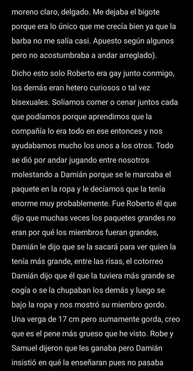 relhomx9946267's tweet photo. Él que la tenga más grande se coge a los demás (Pt 1) 
#RelatosEróticos #SexoEntreAmigos #SexoGay #Gay #RelatosGays https://t.co/rU8GablEud