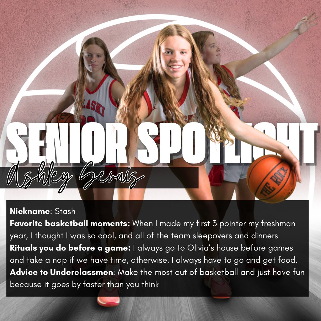 🔥🏀Another Senior Spotlight coming from the Girls Basketball Team!🏀🔥
#RaiderStrong #SeniorSpotlight⚫️🔴