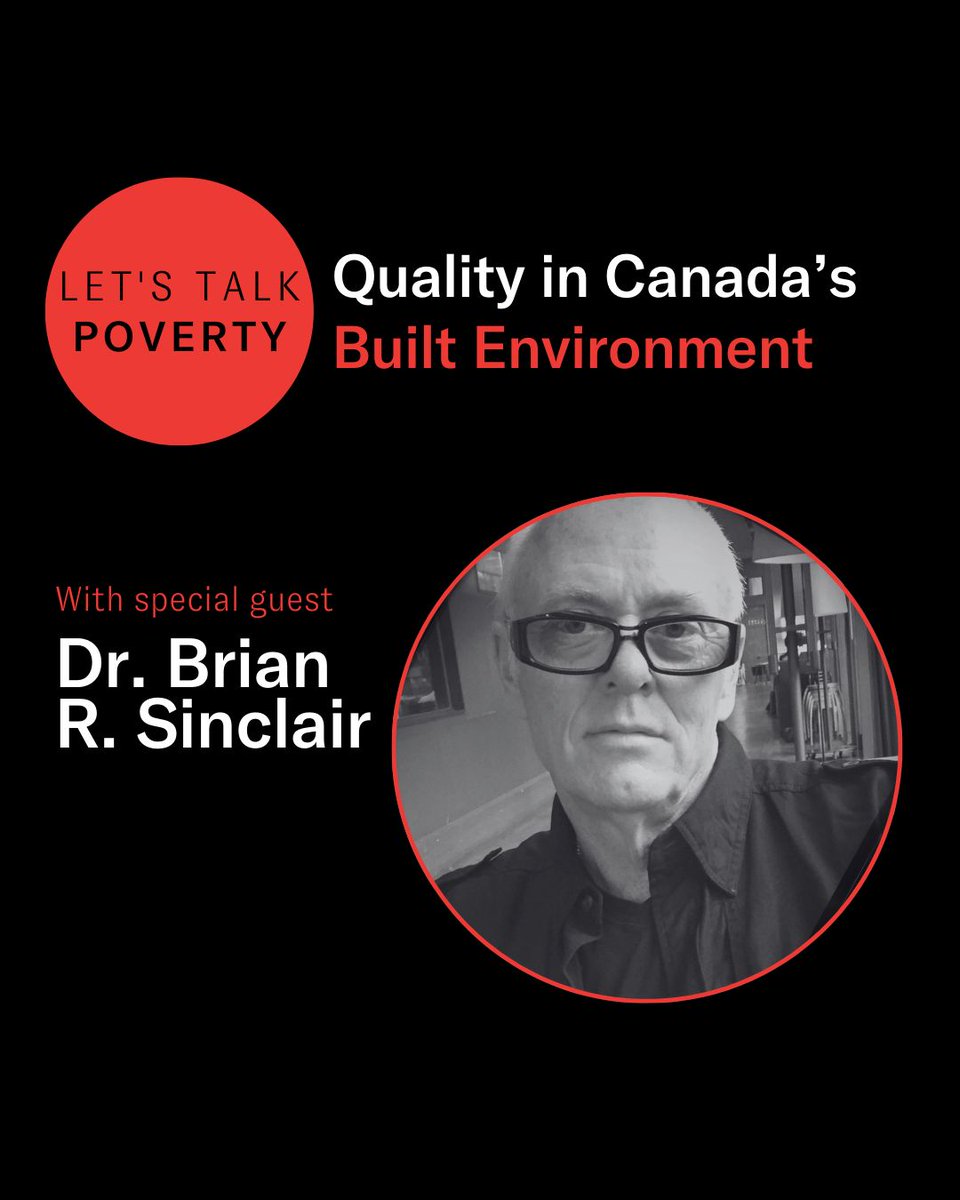 In this episode of #LetsTalkPoverty, Meaghon Reid connects with Dr. Brian R. Sinclair about the Quality in Canada’s Build Environment research project, Calgary’s part in the project and the challenges and opportunities of Calgary’s urban landscape. 

Listen here: