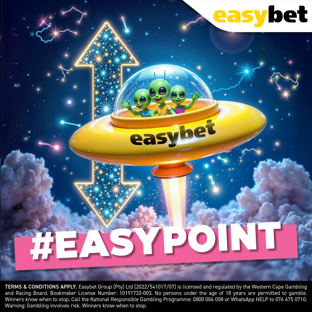 🛸 The Stars Have Spoken! 🌠⚽

🔮 Aston Villa vs Chelsea
📅 Sat, 22 Feb | 19:30 SAST

Will this clash go OVER 2.5 goals or stay UNDER? ⬆️⬇️

Comment OVER or UNDER for a chance to win a R50 Bonus Bet! 💰✨

🔗 Bet now: easybet.co.za/sports/match/f…

#EasyPoint #AstonVilla #Chelsea