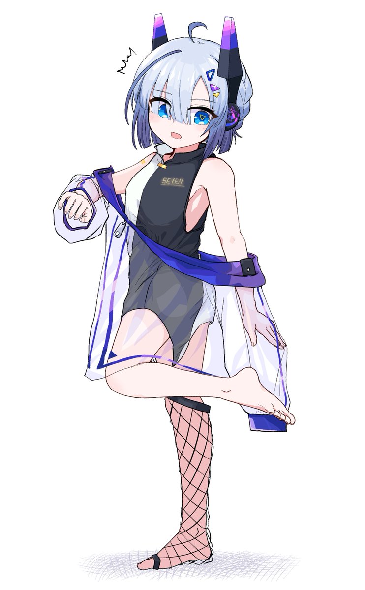 V0id_saga's tweet photo. 縮んでしまったNo.7
#AIセブン https://t.co/XdawsZiYte