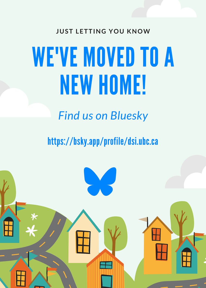 📢Find us on Bluesky bsky.app/profile/dsi.ub… While we'll keep this account (for now), we will not be active here. See you there! 🦋