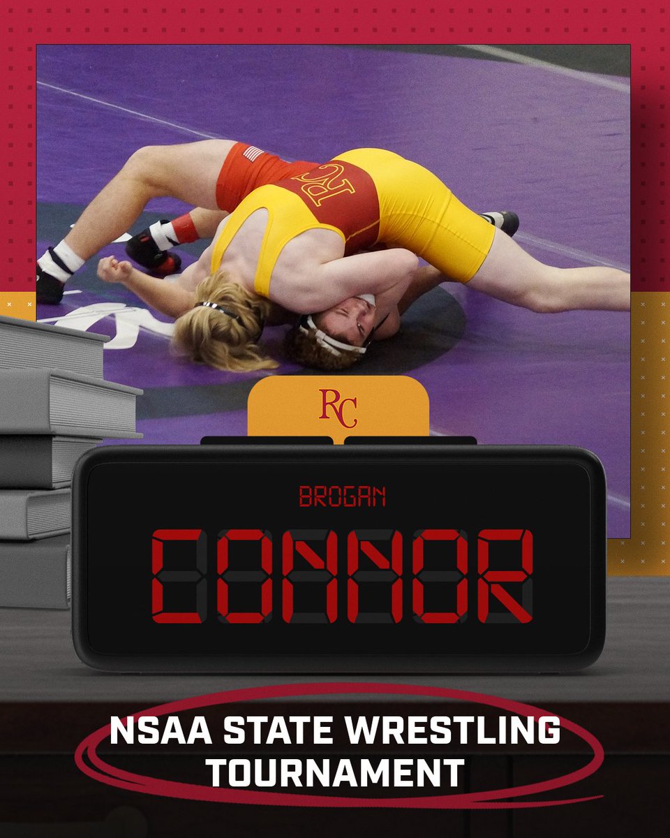 GOOD LUCK to Brogan Connor as he competes at the NSAA State Wrestling Tournament today. 🤼‍♂️