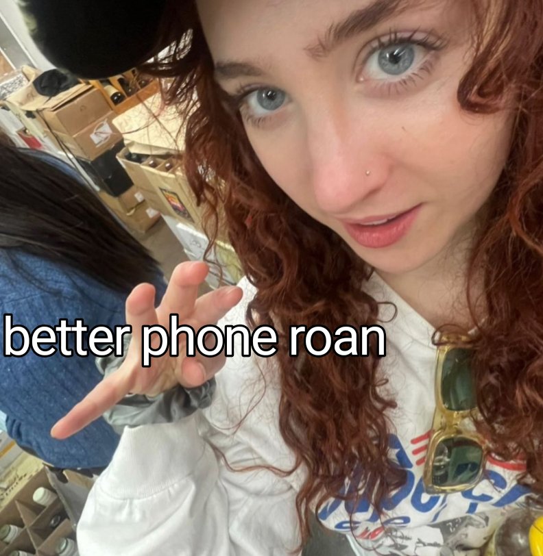 Chappells_Word's tweet photo. chappell roan words of the day: better phone roan https://t.co/XYpFnhWhIA