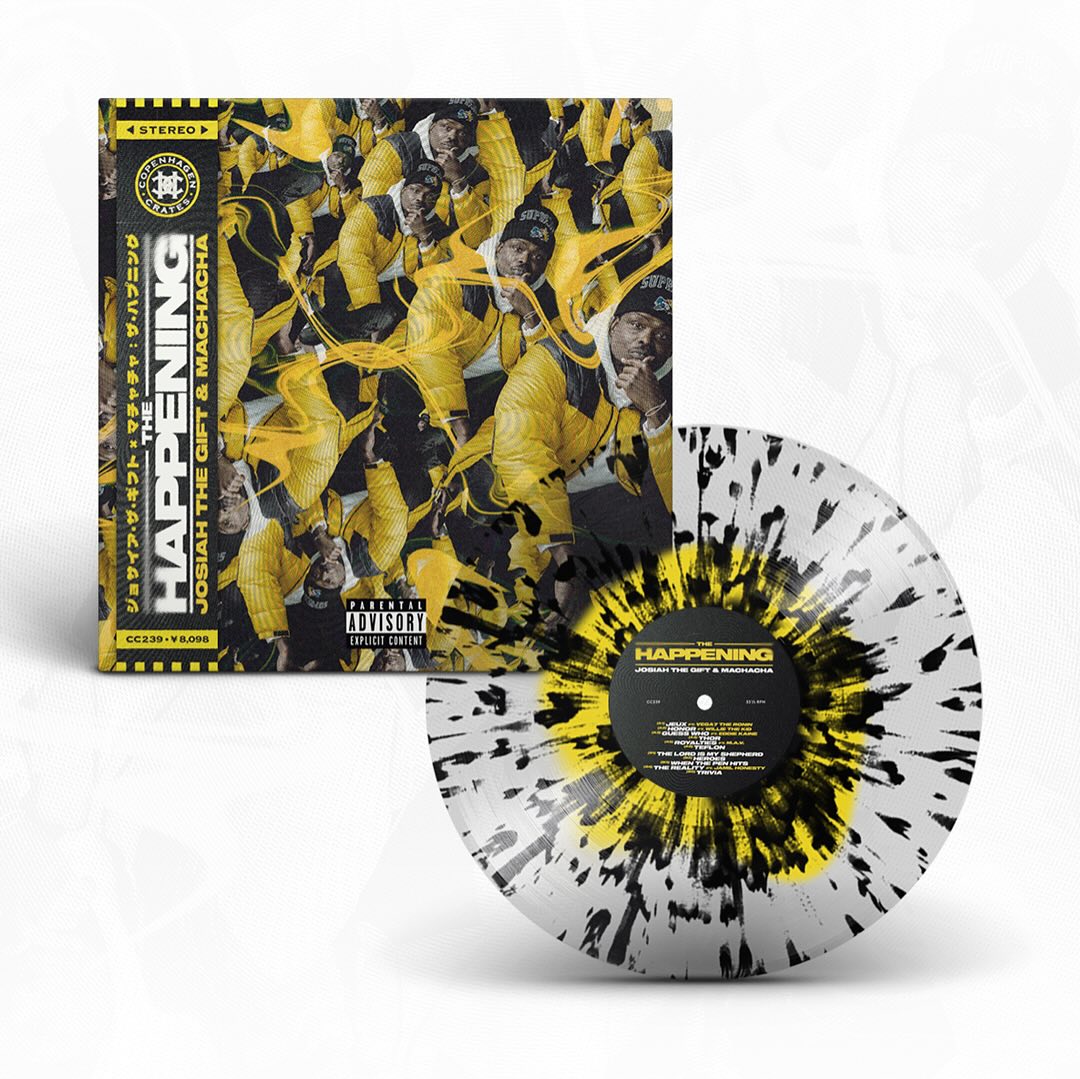 Kris Kromanski (@kriskromanski) on Twitter photo NOW: <a href="/CPHCrates/">Copenhagen Crates</a>
"THE HAPPENING"
<a href="/JosiahTheGift/">Josiah</a> ☂️
Vinyl treatment for Josiah The Gift's latest banger! Fully produced by Machacha and feat. <a href="/Vega7TheRonin/">Have Sword, Will Travel</a>, <a href="/theWILLIETHEKID/">Willie The Kid</a>, Eddie Kaine, M.A.V. n <a href="/jAmilhOneSty/">Jamil honesty</a>!
Listen:
🔊 copenhagencrates.bandcamp.com/album/the-happ…
Wax:
👉🏾 cphcrates.com NOW: <a href="/CPHCrates/">Copenhagen Crates</a>
"THE HAPPENING"
<a href="/JosiahTheGift/">Josiah</a> ☂️
Vinyl treatment for Josiah The Gift's latest banger! Fully produced by Machacha and feat. <a href="/Vega7TheRonin/">Have Sword, Will Travel</a>, <a href="/theWILLIETHEKID/">Willie The Kid</a>, Eddie Kaine, M.A.V. n <a href="/jAmilhOneSty/">Jamil honesty</a>!
Listen:
🔊 copenhagencrates.bandcamp.com/album/the-happ…
Wax:
👉🏾 cphcrates.com