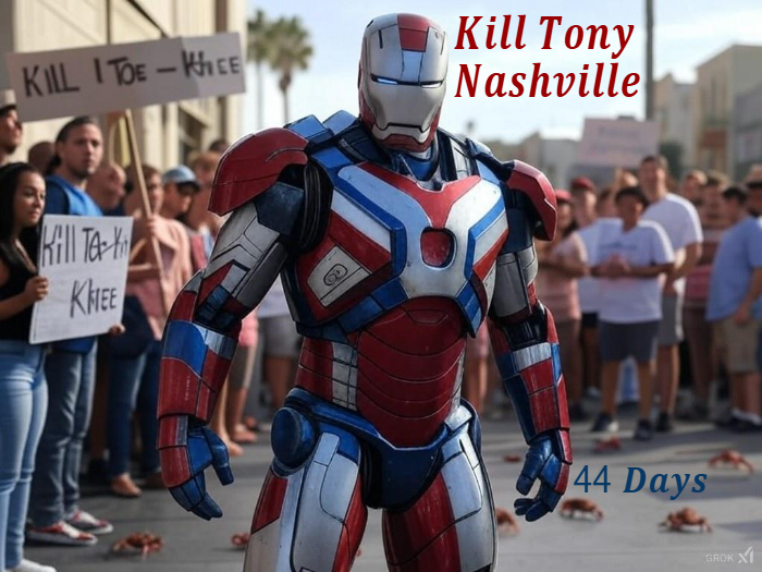 There are 44 days left until Kill Tony Nashville. <a href="/jptm/">jptm</a>
