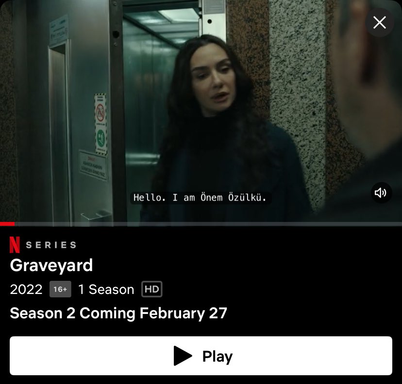 I screamed. Finally!!!! 
I’ve been really saying this- Graveyard deserves to be shown worldwide and now.. 🥹