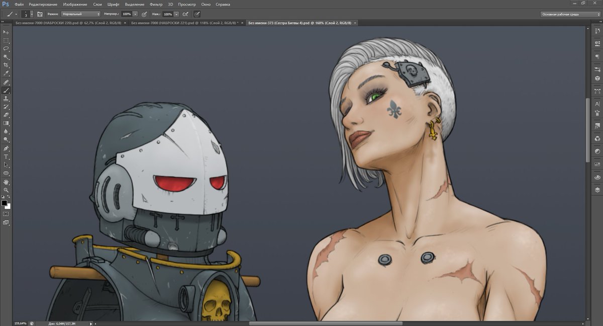 #warhammer40k #warhammer40000 #warhammer #40k #WarhammerArt #WarhammerCommunity #powerarmor #adeptasororitas #sistersofbattle #grayskull #wip 
>> boosty.to/gray-skull