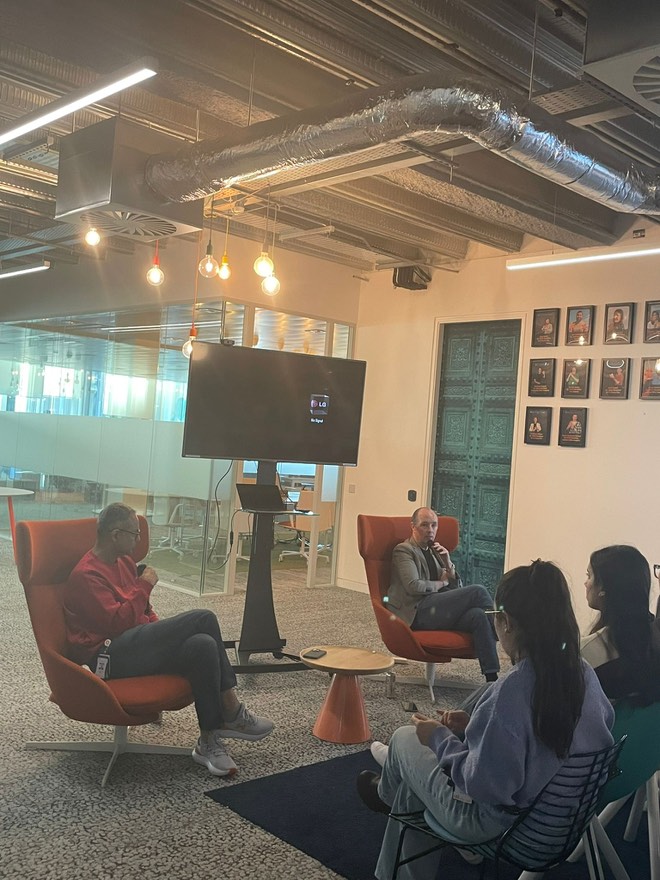 MarketStar's tweet photo. Great energy at our Dublin office as they welcomed Dhruvam Misra, SVP – Client Delivery! 

His visit was a great chance to connect, collaborate, and align on what’s next. Moments like these strengthen our global ties as #OneMarketStar! 🌟

#CreateGrowth https://t.co/Bv0XFytm4s