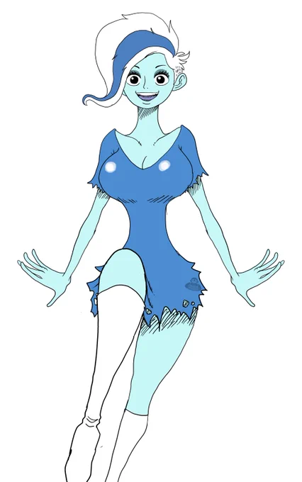 Internet was offline. So I drew best ghoul school girl. 