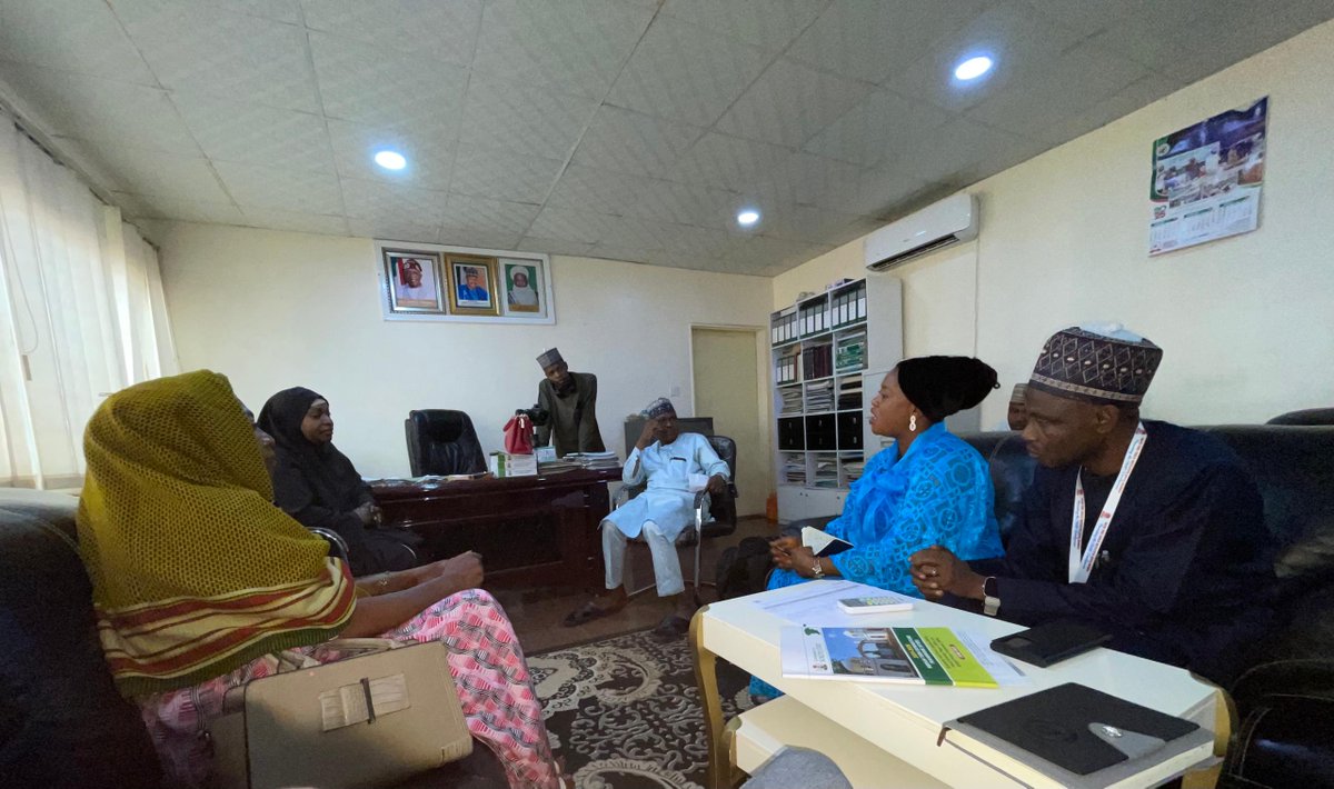 "No child in Sokoto should suffer malnutrition!" says <a href="/CS_SUNN/">SUN CSA-Nigeria</a> at a visit to Perm. Sec., Sokoto State Budget &amp; Planning Ministry, Maryam Barde. She reaffirmed govt's resolve to end malnutrition &amp; prioritize nutrition funding. A well-nourished mother brings forth a healthy child!