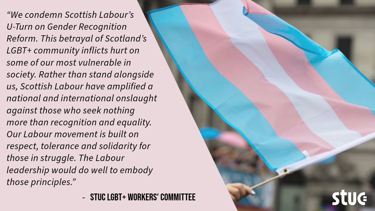 We will always stand by and support Scotland's trans community! 🏳️‍⚧️