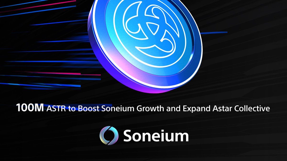 soneium's tweet image. ACS is LIVE on Soneium! 💿

100M ASTR is up for grabs—earn rewards by engaging with dApps, exploring web3 experiences, and contributing to the ecosystem.

✅ The campaign runs until May 30, powered by @AstarNetwork , so don’t miss out!

🔗 Get started: acs.astar.network