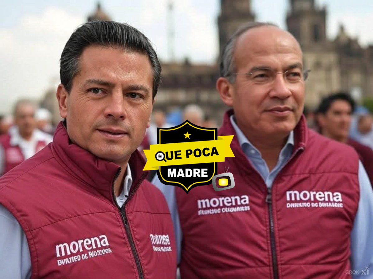 QuePocaMadre_Mx's tweet image. ❌DESPUÉS DE QUE AL #PANISTA @MYunesMarquez y AL #PRIISTA @alejandromurat LOS RECIBIERON EN EL @PartidoMorenaMx, YA TODO SE PUEDE ESPERAR BANDA‼️😂😂😂🤔😂😂