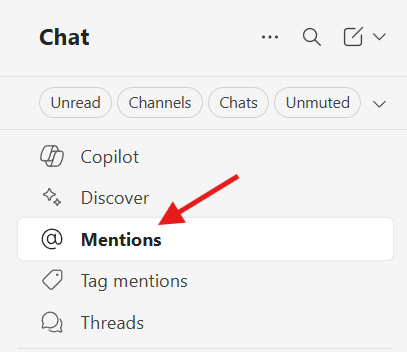 mkashman's tweet photo. This one "filter feature" alone makes it all worth it! Saves time when triaging chats where you were at-mentioned - within the new @MicrosoftTeams chat and channels experience - no matter where the chat lives. 

✨Learn more https://t.co/uP0ZRRJxpo https://t.co/ER3hKc4f3v