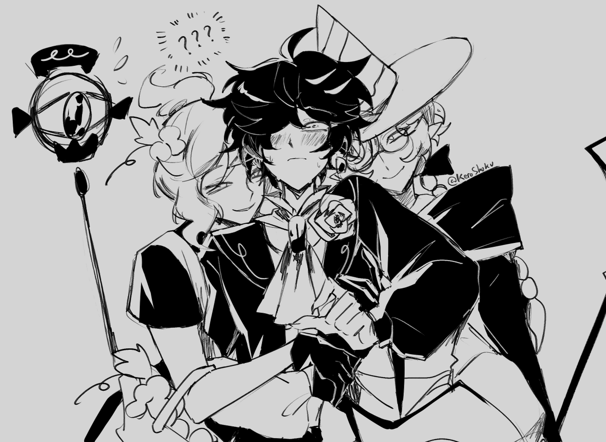 KeroShoku's tweet photo. So, hey

#cookierunkingdom #blacksapphirecookie https://t.co/Fo5WghY6wD