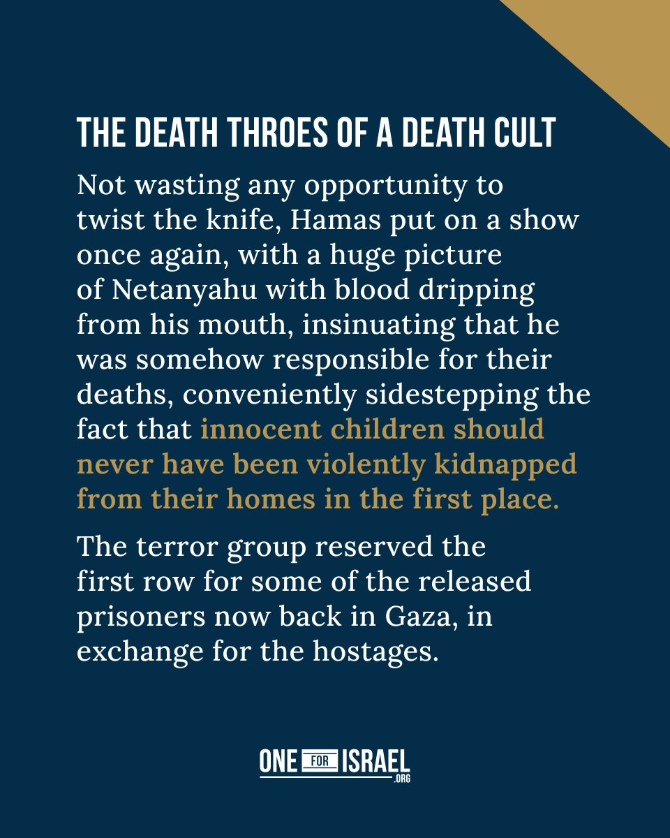 ONE FOR ISRAEL Ministry tweet media
