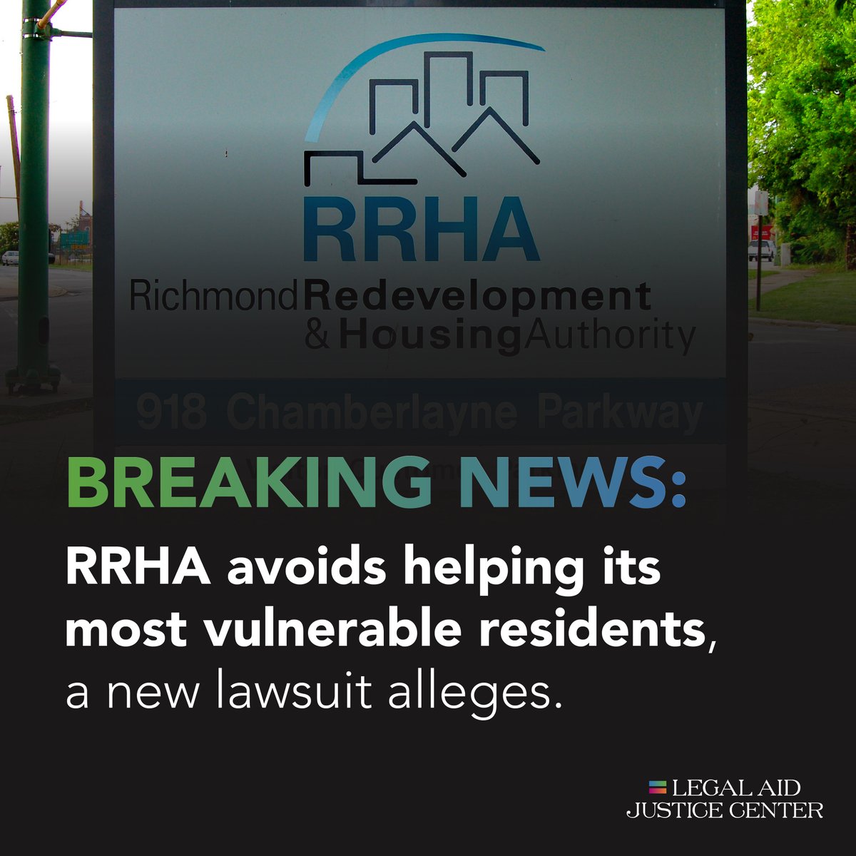 🚨BREAKING: We helped file a lawsuit against the Richmond Redevelopment and Housing Authority (RRHA), alleging systemic overcharging of its poorest residents, in violation of federal law.

Read more ➡️ justice4all.org/news/lawsuit-f…