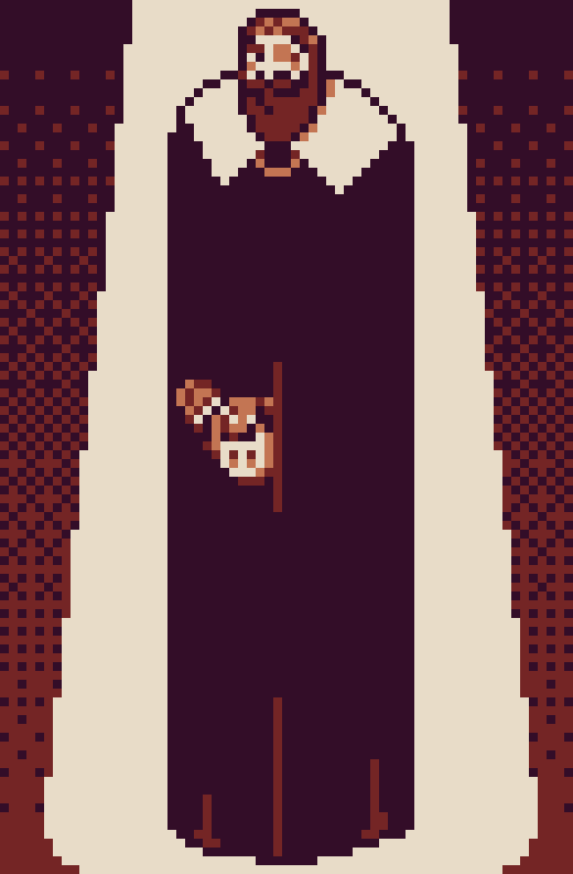 More Denken art (he didn't win against Sense😭) 
#pixelart #pixel_art #frieren