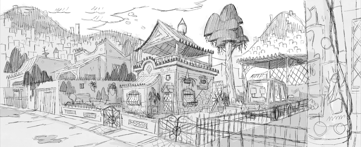 A few concepts from this week 🏡🐜 