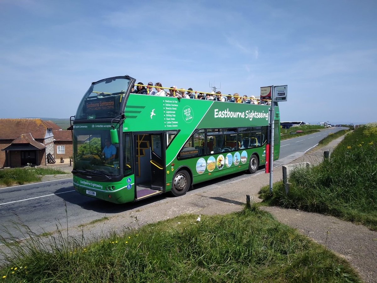 The Eastbourne Sightseeing Bus is back from 1 March! The hop-on, hop-off service is an excellent way to see the sights of Eastbourne and South Downs National Park with 15 stops in total and audio commentary while you ride. Find out more here: tinyurl.com/mw475jjn