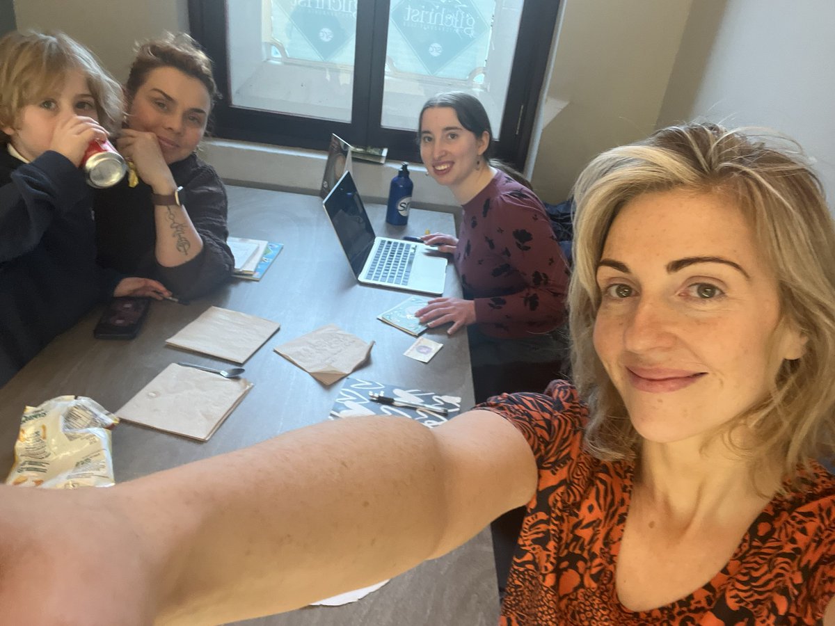 LoriDelRob's tweet image. Production meeting: ‘Waiting Game’, verbatim play about unheard realities of breast cancer. ⏰ is on.
Its on 1st of May Theatre @TS_Glasgow Watch this space for more information.
5 years since my own encounter with breast cancer/ 4 years of research, culminating in this play.
