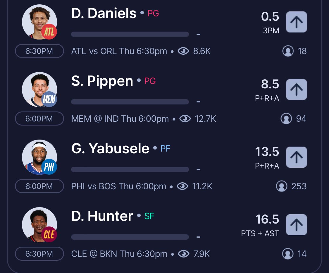 NBA player props 

#fypシviral #PrizePicksNBA #sleeper #sportsgambling #twitter #fypシ