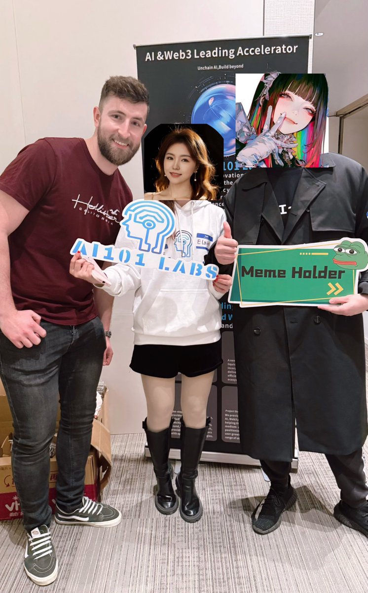 $scihub community in Consensus HK &amp; Desci/meme HK 

I met many friends and KOLs supporting the Scihub community here. Thx! 
The community will keep building and empowering the Scihub token, while also support DeSci track. 

 #scihub #Science #AI #DeSci #ConsensusHK #Consensus2025