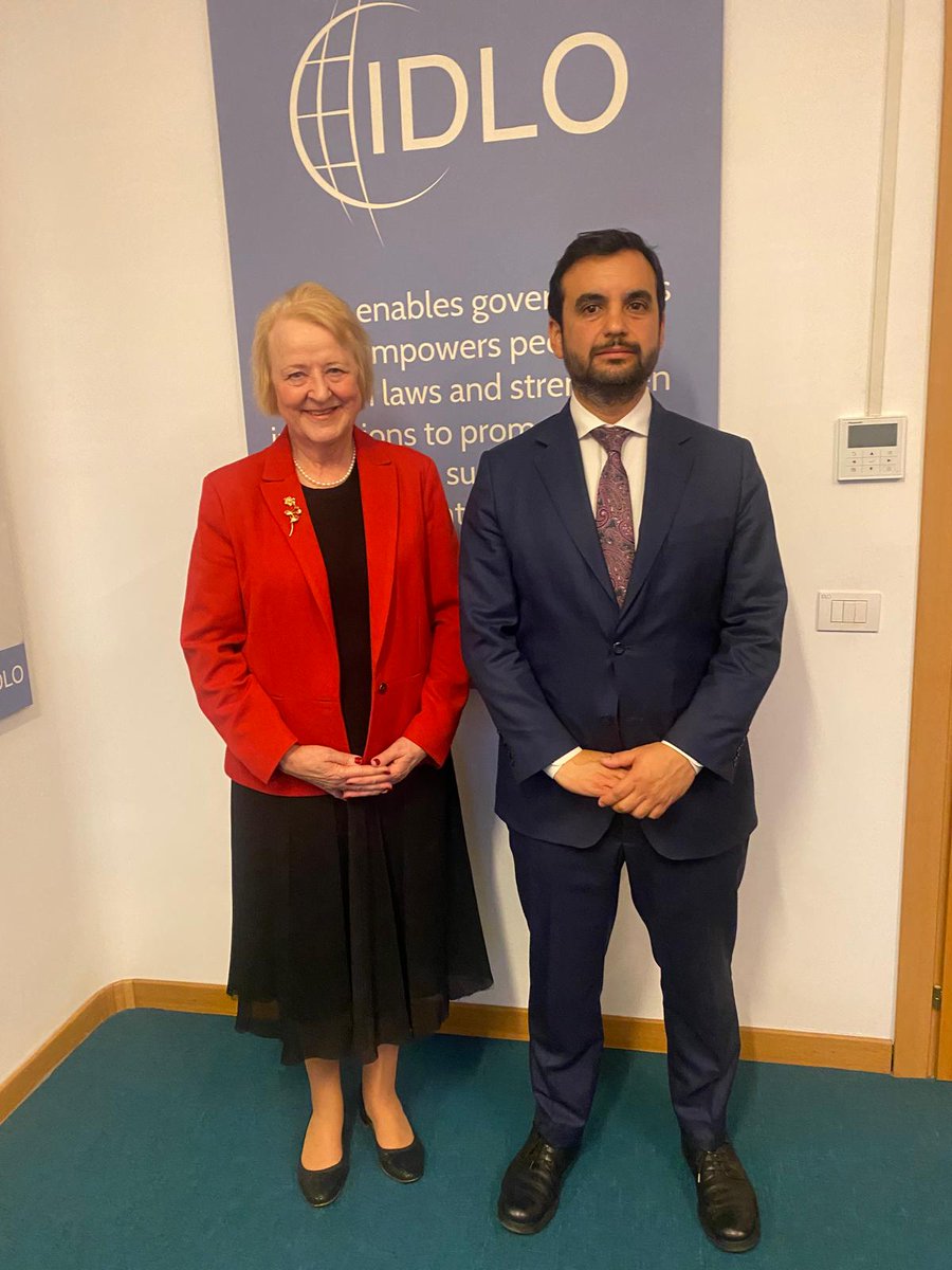 JanMBeagle's tweet photo. I welcomed the opportunity to meet with the Minister of Justice of Chile, Jaime Gajardo, and Ambassador Ennio Vivaldi Véjar, to discuss Chile’s justice sector reforms and scope for future cooperation. @IDLO @MinjuDDHH https://t.co/EWT0IRcAH9