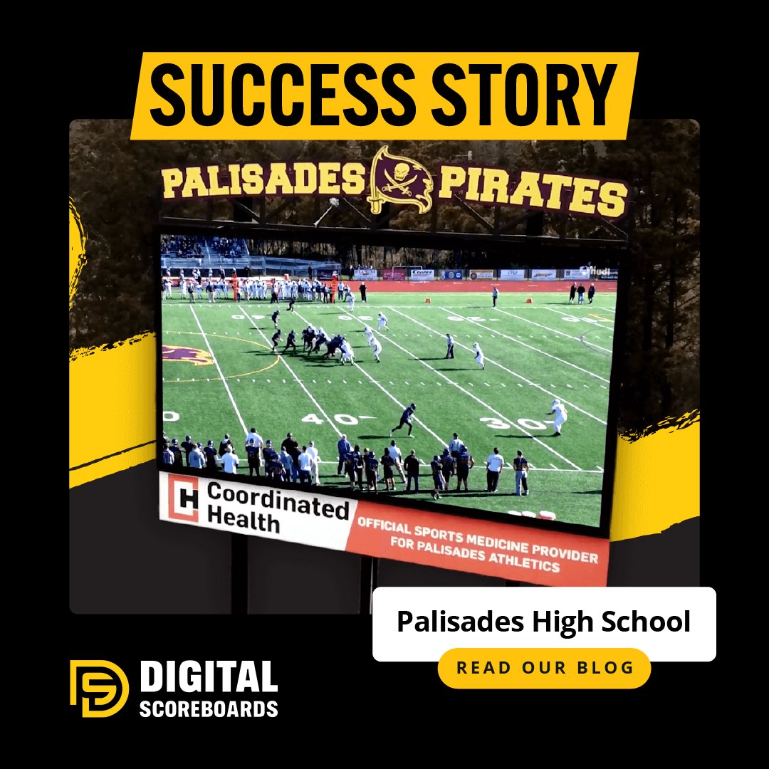 Digital Scoreboards (@dscoreboards) on Twitter photo Partnering with Digital Scoreboards, Palisades transformed game day with a state-of-the-art scoreboard that’s wowing fans, supporting local businesses, and even inspiring area colleges. 🏟️ Read the full story: digitalscoreboards.net/palisades-hs-s… Partnering with Digital Scoreboards, Palisades transformed game day with a state-of-the-art scoreboard that’s wowing fans, supporting local businesses, and even inspiring area colleges. 🏟️ Read the full story: digitalscoreboards.net/palisades-hs-s…