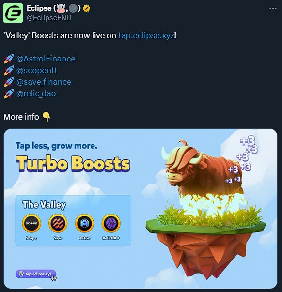 New Turbo Tap boosts ⏩

All are for +10% passive grass 🌱 

🔸Astrol, borrow 200$

🔸Scope, hold 5 different nft collections

🔸Save, borrow 300$

🔸Relic dao, sign up, verify dc, X and phone number 

I'm not sure if I want to do this one.

Tasks for borrowing might take a few