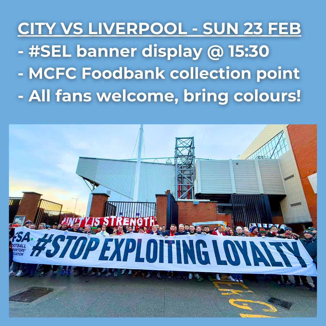 MCFC Fans Foodbank Support tweet media