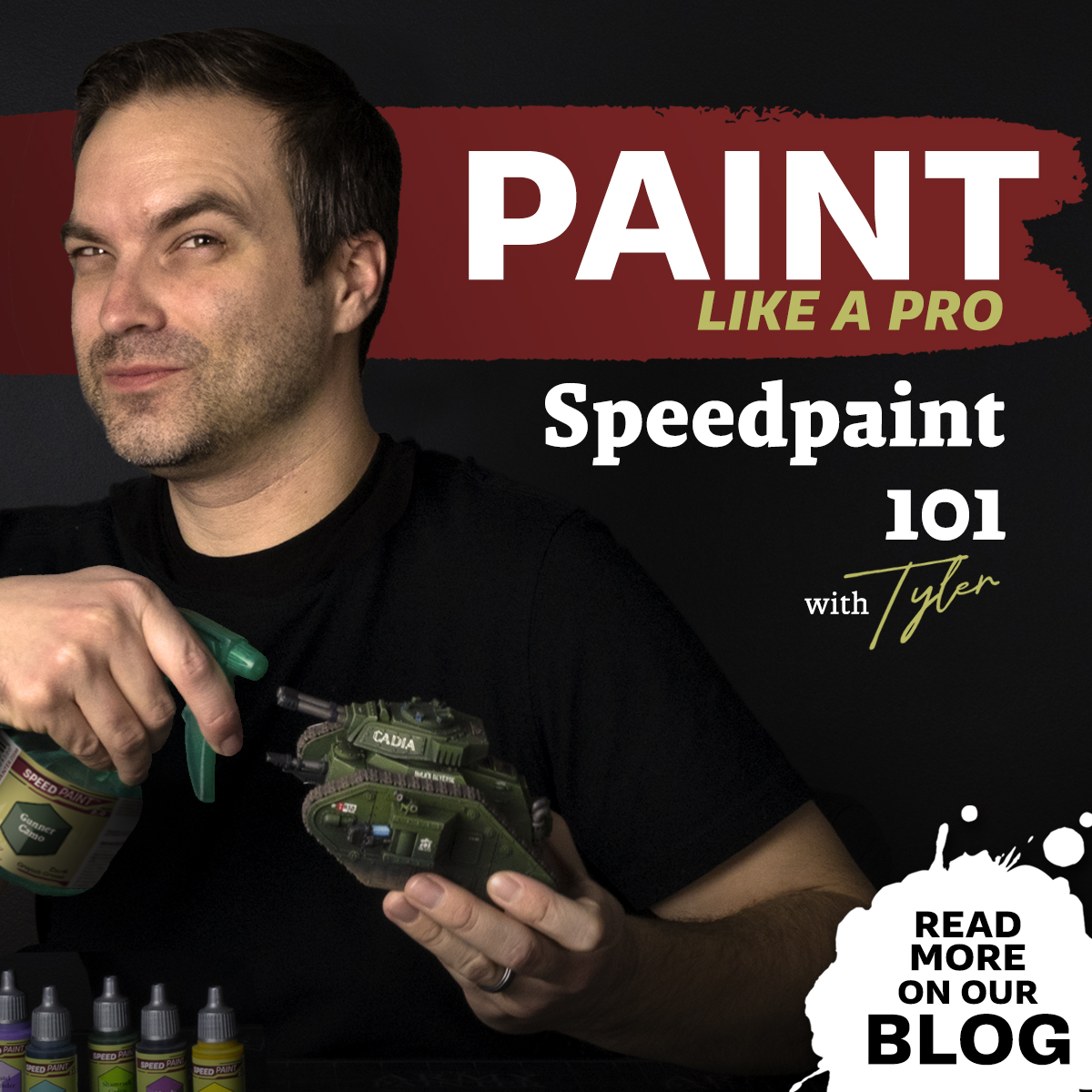 Learn how to get the most out of your Speedpaint with our newest installment in the Paint Like a Pro series as Tyler explores our 3-in-1 painting solution from the basics to the advanced!

Read more 👉 thearmypainter.pulse.ly/bfxgvpc9du