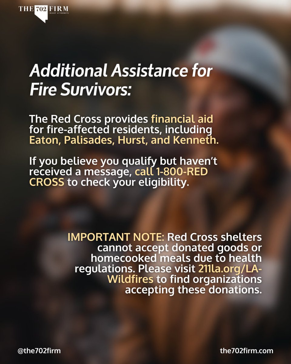The702Firm's tweet photo. 💡 How you can help:
🔹 Donate: Text REDCROSS to 90999 for a $10 donation or visit https://t.co/nBY1RG3boj.
🩸 Give Blood: Schedule a donation at https://t.co/vjebQ6CygP.
🙋 Volunteer: Sign up at https://t.co/mg1rzAddzZ. https://t.co/9ySIlPsmeD