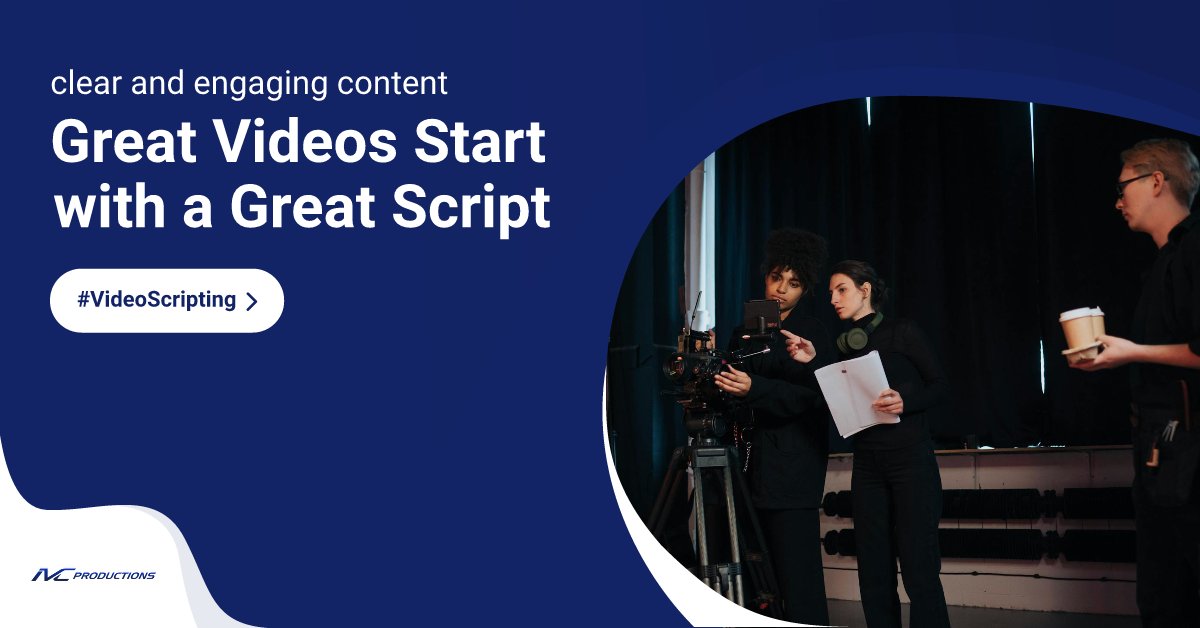 ichestnut's tweet image. Great videos start with a great script. Let IVC Productions craft your perfect video script for clear, engaging content that drives results.
#VideoScripting #ContentCreation #IVCProductions