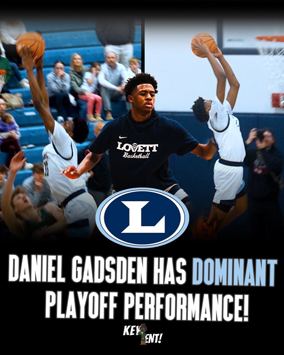 xKeyEnt's tweet photo. Daniel Gadsden was dominant on both ends of the floor, protecting the rim with multiple blocks and throwing down dunks—including a poster! His athleticism and impact are undeniable, proving he’s one of the top prospects in the Class of 2027.🔥#keyent https://t.co/jDAFtwF0sT