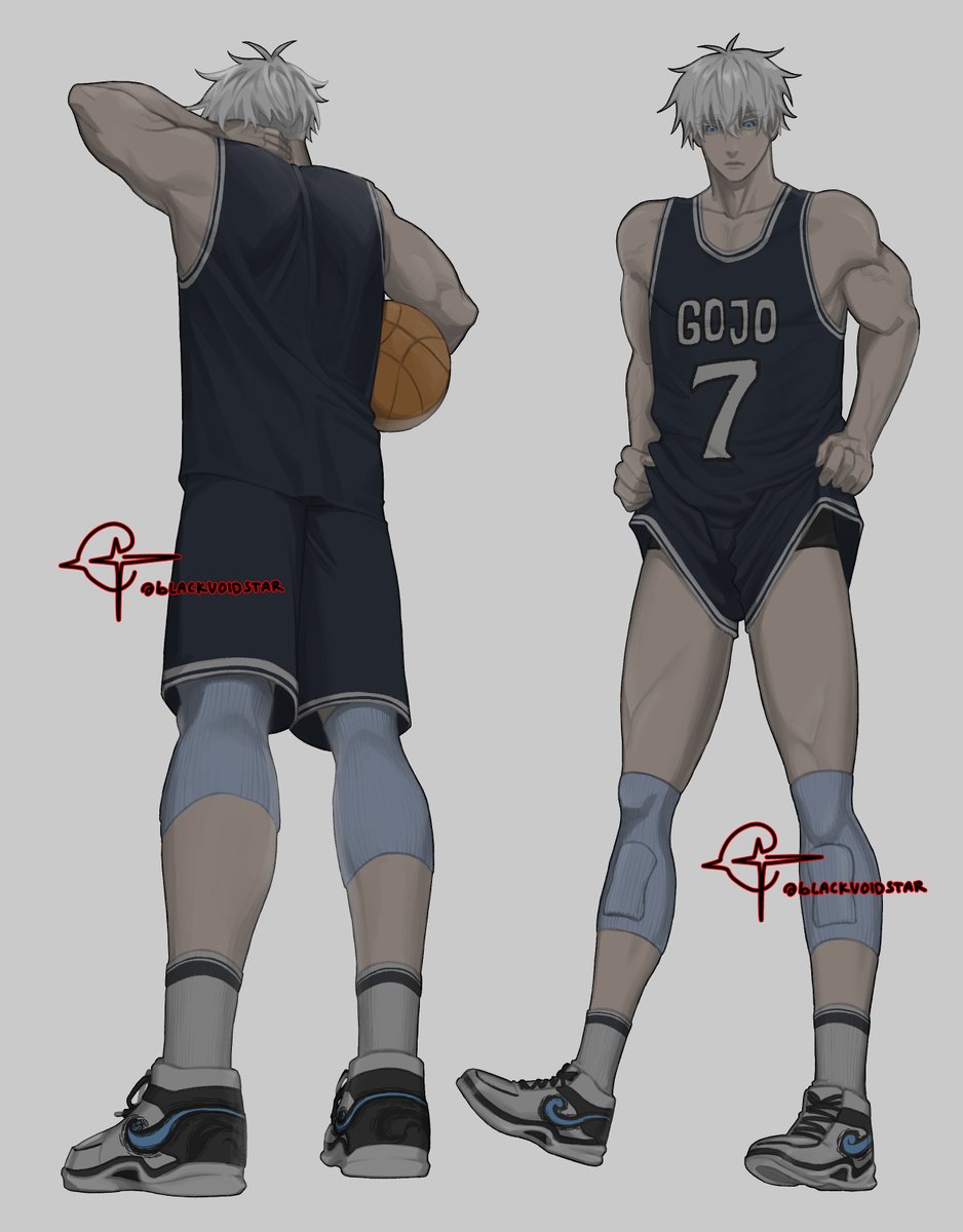 BASKETBALL  PLAYER GOJO????
YESSIRRRR ~(￣▽￣)~*