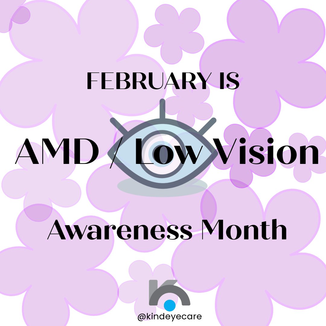 Kind_Eyecare's tweet image. This February, we shine a light on those living with AMD and other forms of low vision. Together, we can make a difference.

#LowVisionAwarenessMonth #AMDAwarenessMonth #ophthalmology #eyehealth #cornea #cataract #dryeyes #diabetes #retina #germantownmd #dmv  #kindeyecare