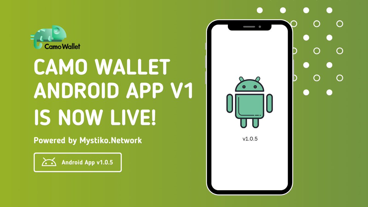 As promised, CamoWallet Android App V1 is officially out!

Download now and dive into the most secure multi-chain ZK wallet: camowallet.app