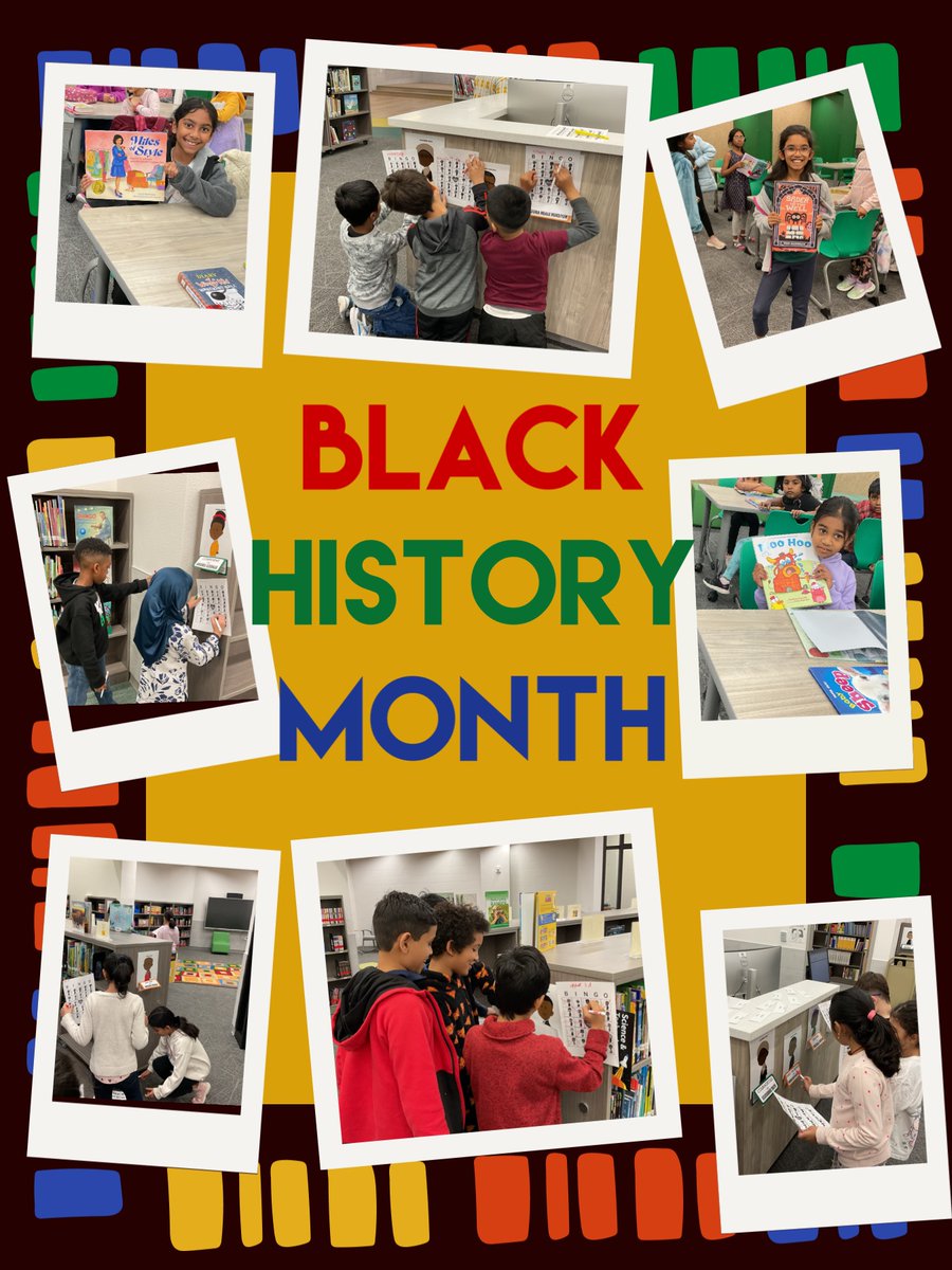 #vrestars enjoyed learning about the famous African Americans by participating in a gallery walk of the greats, playing Bingo and winning prizes! <a href="/VRE_STARS/">Valley Ranch Elementary Coppell ISD</a> <a href="/CISDlib/">Coppell ISD Libraries</a> #BlackHistoryMonth