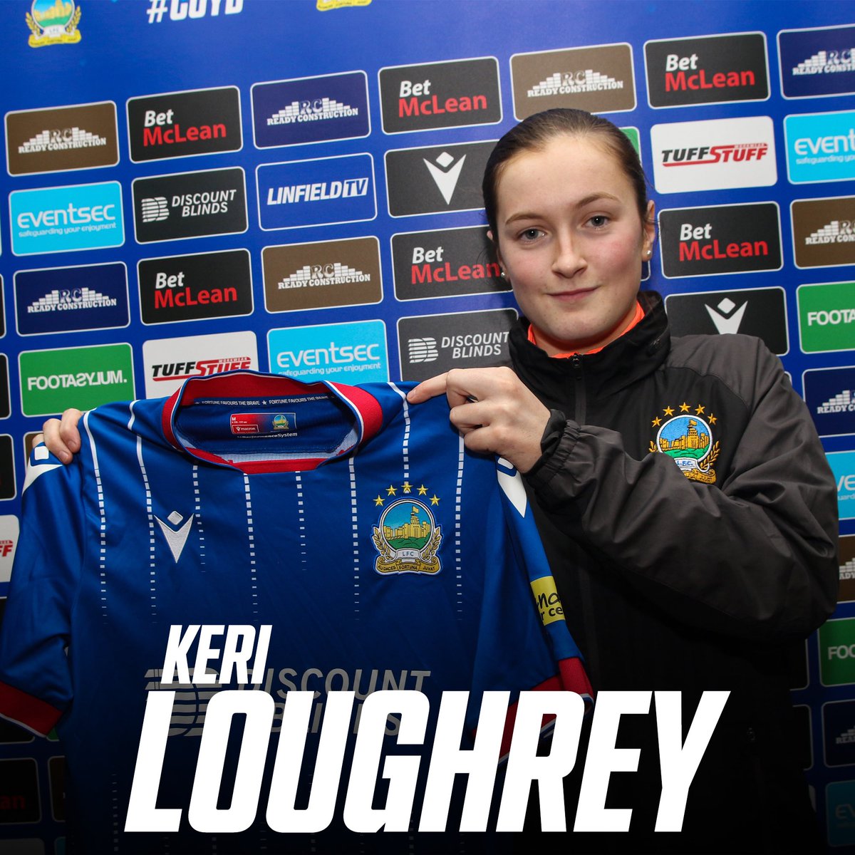Linfield FC Women (@linfieldfcwomen) on Twitter photo ๐๐ข๐จ๐๐๐ฅ๐๐ฌ ๐ฆ๐๐๐ก๐ฆ โ๏ธ
We are delighted to announce the signing Republic of Ireland U19 international Keri Loughrey from League of Ireland side Sligo Rovers ๐ต๐ช
Welcome to Linfield, Keri ๐ค
#COYB #AFJ ๐๐ข๐จ๐๐๐ฅ๐๐ฌ ๐ฆ๐๐๐ก๐ฆ โ๏ธ
We are delighted to announce the signing Republic of Ireland U19 international Keri Loughrey from League of Ireland side Sligo Rovers ๐ต๐ช
Welcome to Linfield, Keri ๐ค
#COYB #AFJ
