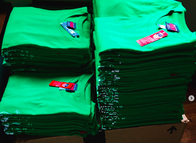 FirestoreNYC's tweet photo. NOW SHIPPING!!!  FDNY St. Paddy's Day Tees! ☘️ - https://t.co/joZd7AaAyz https://t.co/w2Bh9e3sHq