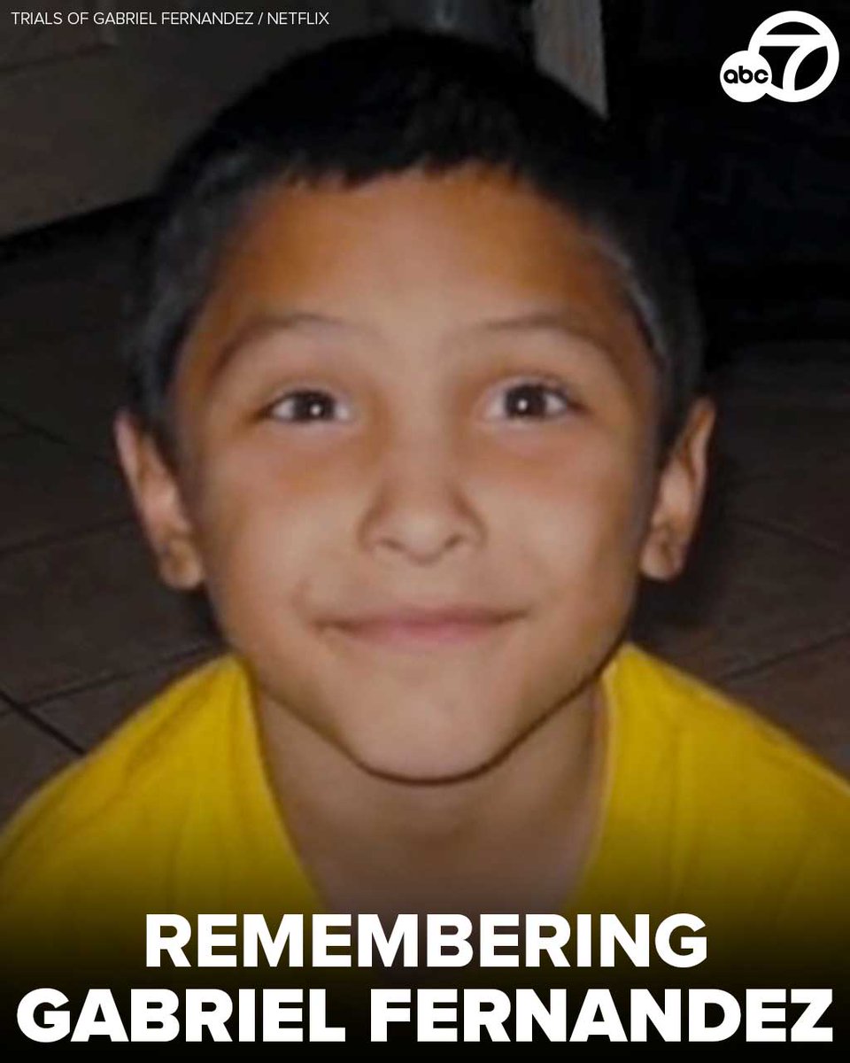 Today we remember Gabriel Fernandez on what would have been his 20th birthday. 🙏🏼🕊️🤍

He was tortured and killed by his mother and her boyfriend when he was just 8 years old. If you suspect that a child is suffering from abuse or neglect please call 800-422-4453 to report a