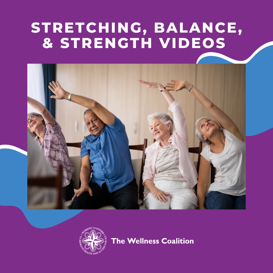 WellnessAlabama's tweet photo. Are you looking for an exercise series focused on stretching, balance, and strength tailored specifically for individuals with low mobility or chronic conditions? Check out this video series designed to enhance flexibility, improve overall stability, and build strength, all wh... https://t.co/vvFN5Zq5Zx