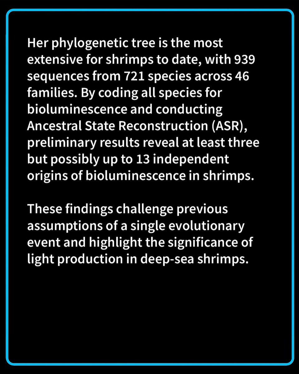 The Crustacean Society (@crustaceansoci) on Twitter photo 🎉 Congrats to Stormie Blayze Collins, runner-up for The Crustacean Society Best Student Oral Presentation at SICB 2025!
Find out more about our awards and grant opportunities here:
🔗 thecrustaceansociety.org/scholarship.php
📸 Stormie Blayze Collins 🎉 Congrats to Stormie Blayze Collins, runner-up for The Crustacean Society Best Student Oral Presentation at SICB 2025!
Find out more about our awards and grant opportunities here:
🔗 thecrustaceansociety.org/scholarship.php
📸 Stormie Blayze Collins