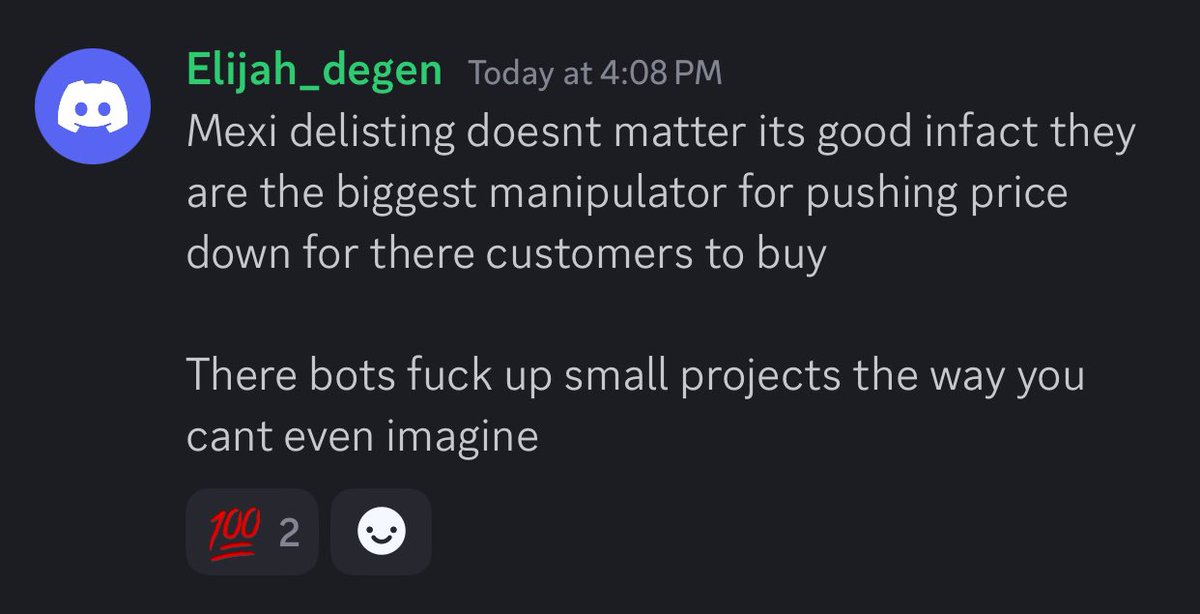 dipseekers's tweet photo. Look l $qude scammers logic :D
 *Delisting doesn't matter 
*Website down doesn't matter
*500K mc doesn't matter
*Their X account disappeared doesn't matter
*they don't do anything about all doesn't matter 

But if you tell them do something , ur matter and fudder :D

#rugg https://t.co/WlJlPpR3ff