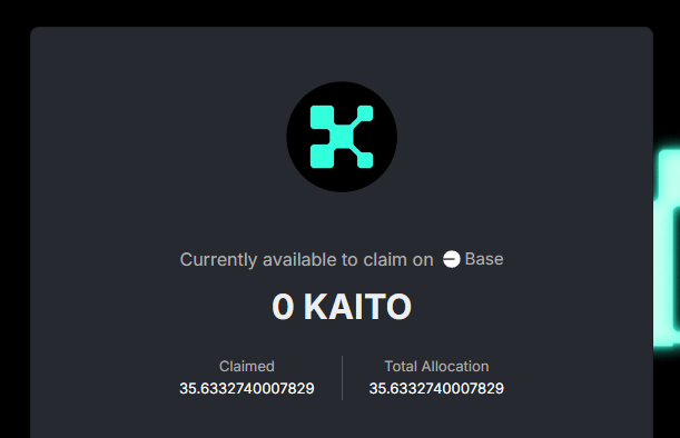 10_ma_10n's tweet photo. えええええ！！！！！
なんでや、kaitoのエアドロもらえてるんだけど
何もしてないんだけど・・

$KAITO https://t.co/RcFCL5TEpy