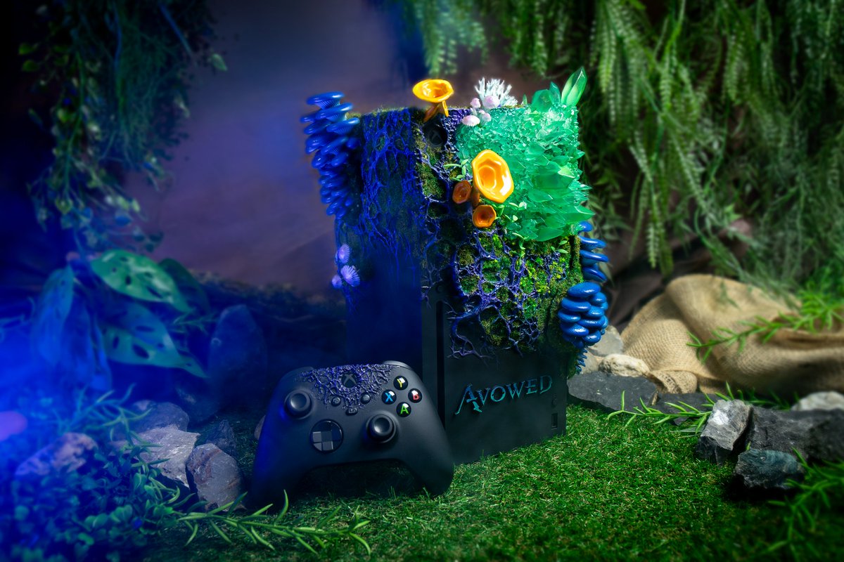 Avowed is gearriveerd, en het is jouw moment om de Living Lands te verkennen! ✨ 

Houd de socials van <a href="/PowerUnlimited/">PU!</a> in de gaten voor de kans om deze exclusieve, op maat gemaakte Avowed Xbox Series X console, geïnspireerd door Avowed te winnen. 

Gemaakt door: <a href="/VaduAmka/">Vadu Amka</a>