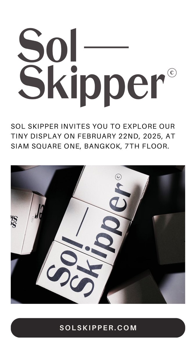 MSuppasit's tweet photo. #Solskipper จะมีโชว์เคสเล็กๆให้ทุกคนได้ชมกันเสาร์นี้ อย่าลืมแวะไปดูกันนะครับ 💙🩶 https://t.co/25DvKSVeeG